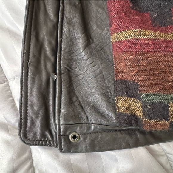 Vintage Peter Millar Crown Sport Leather Jacket Size 40 - Picture 11 of 12